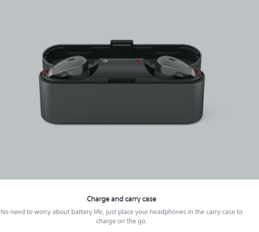 1000X Wireless Noise-Canceling Headphones WF-1000X