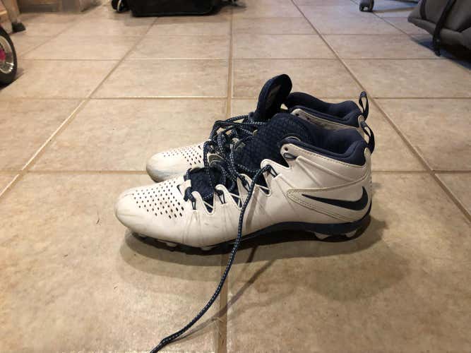 Nike Huarache Cleats Size 10.5 PennState Team Issued