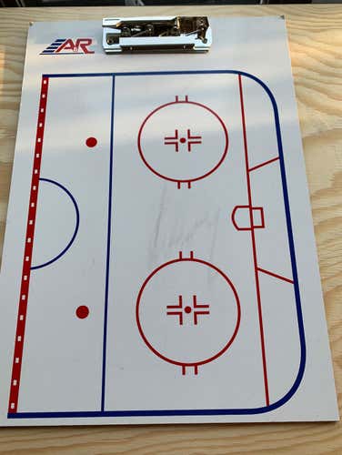 A&R Hockey Double Sided Coaching Board With Marker