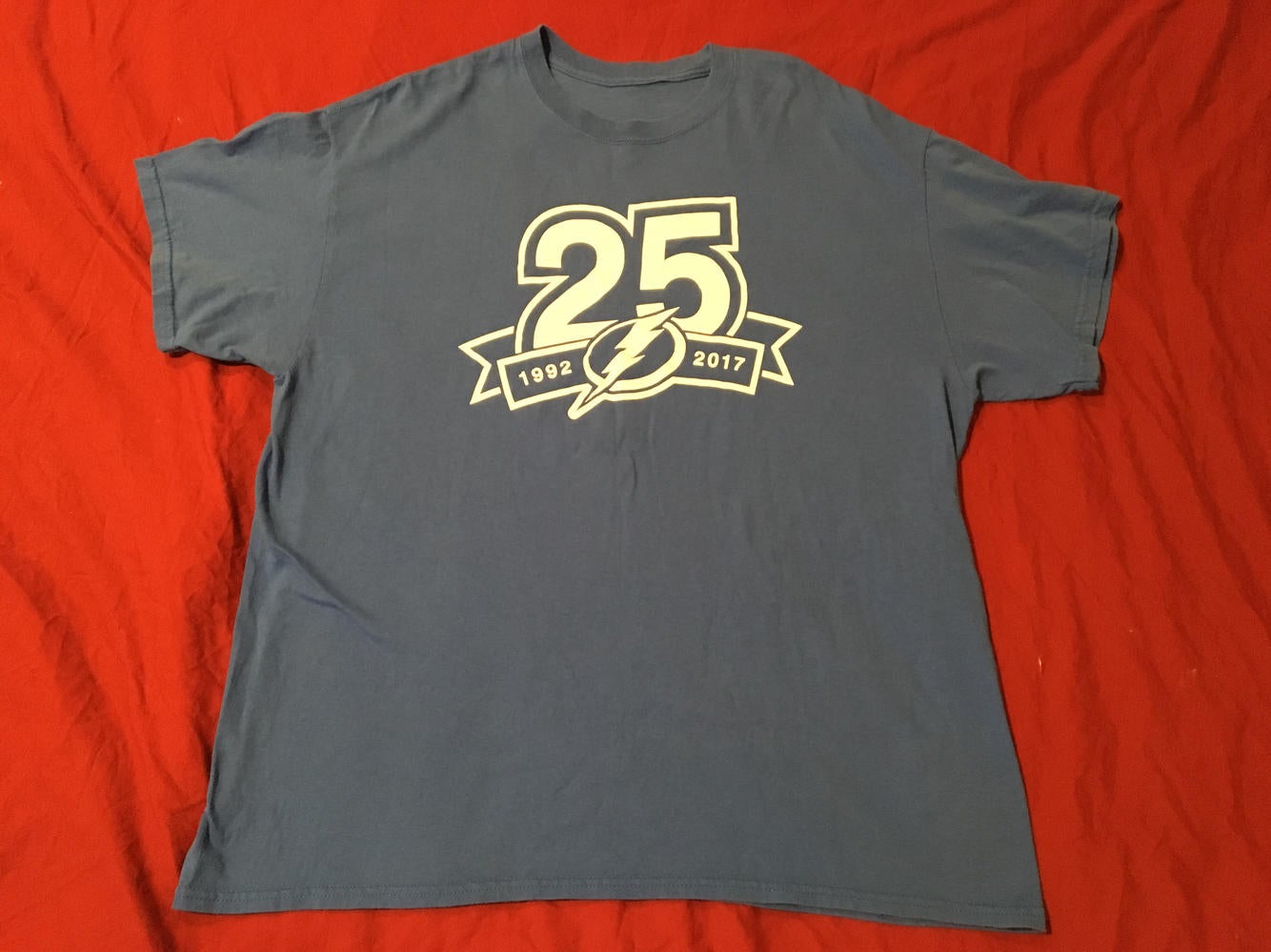 1992 Tampa Bay Lightning T-Shirt – Red Vintage Co