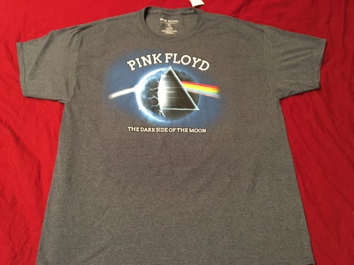 Pink Floyd DARK SIDE of the MOON Tour Licensed Adult Long Sleeve T-Shirt S-3XL