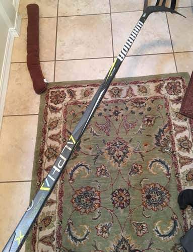 Warrior Alpha QX Senior LH Grip Backstrom W03 85 Flex