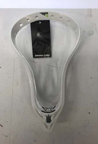 Brine RP3 Lacrosse Head Unstrung White New