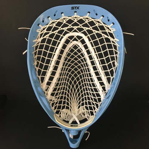 BRAND NEW STX Eclipse w/ 12D G3 Mesh - Goalie Head Carolina Blue