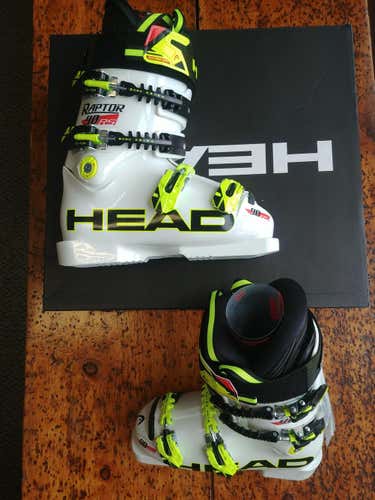 HEAD 2015/16 Raptor 90 RS Junior Race Boots : Size 23.0 : 273mm Boot Sole Length : Adult Lug