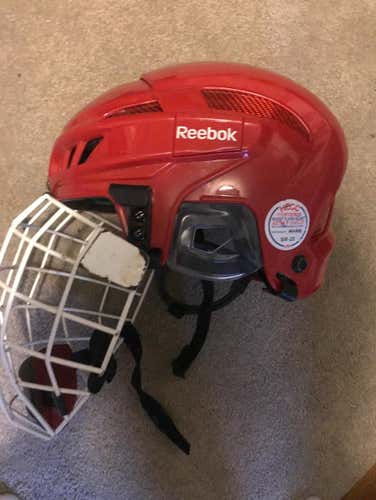 Rebook 11K Helmet Used For 1 Season