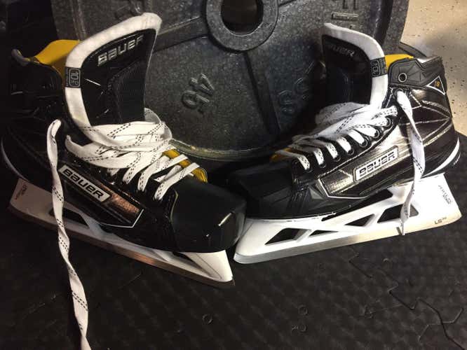 New Bauer Supreme 1S Goalie Skates Size 10.5