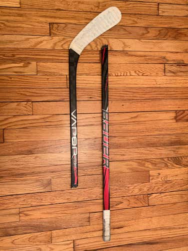 Broken Ottawa Senators Pro Stock Bauer Vapor APX Red