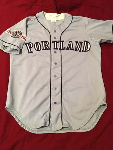 Portland Rockies MiLB #41 Game Used Worn Wilson Baseball Jersey Size 48
