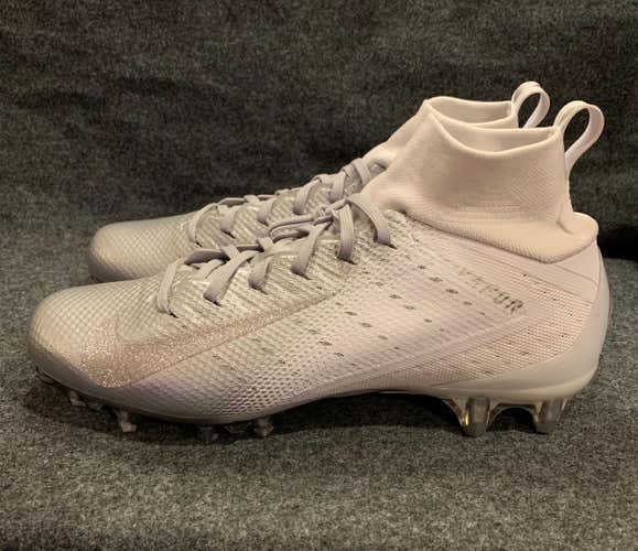 Nike Men's Vapor Untouchable Pro 3 Football Cleats White 917165-112  Size 11