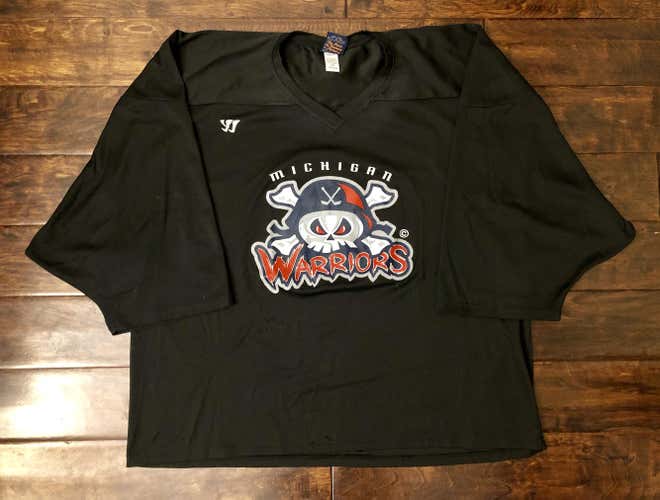 Warrior NAHL Michigan Warriors Goalie Cut Practice Jersey