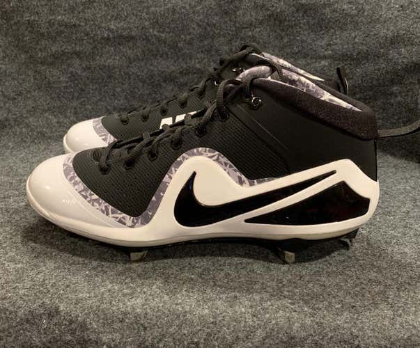New Nike Force Zoom Trout 4  Men's Baseball Cleats 917837-001  Size 12