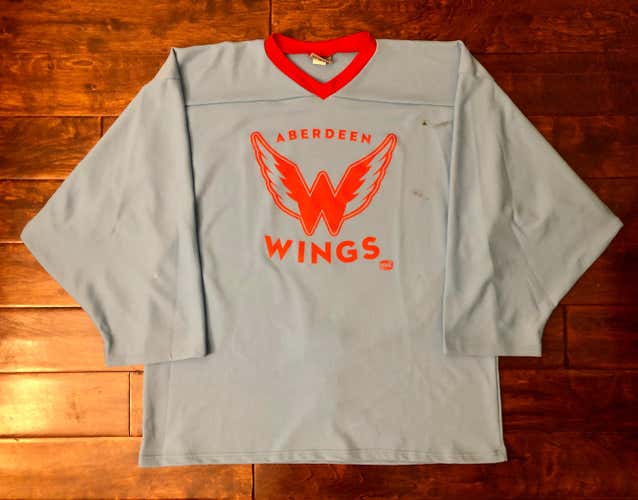 OT Sports NAHL Aberdeen Wings Goalie Cut Practice Jersey