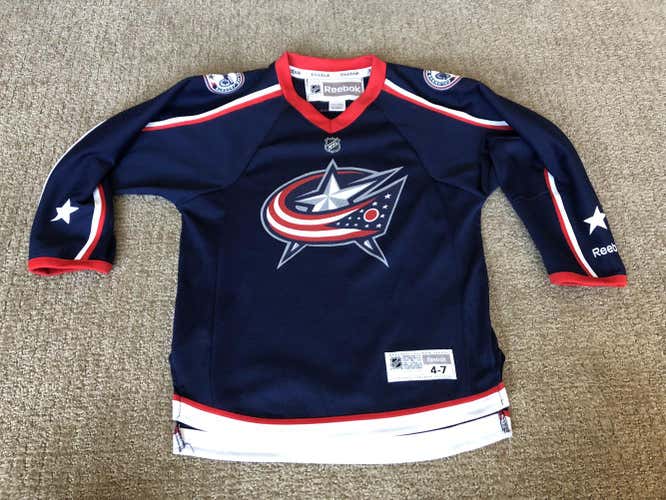 Columbus Blue Jackets  Jersey, Youth 4-7