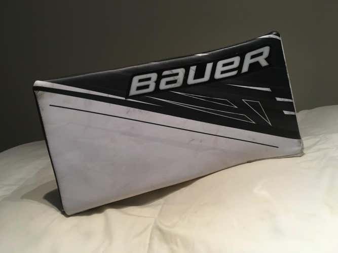 Bauer Supreme 1S Pro Senior Goalie Glove - Black & White