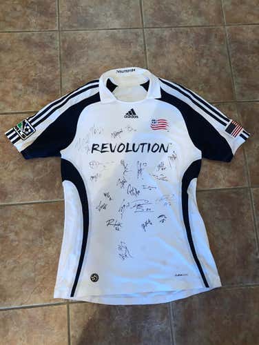 2010 Team Signed New England Revolution Authentic Jersey