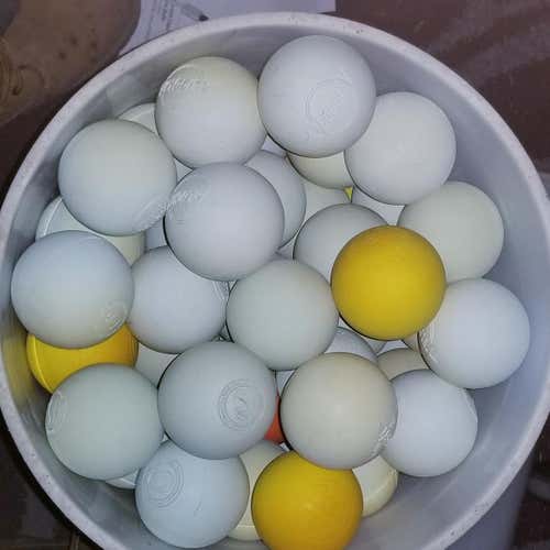 25 Assorted Used Lacrosse Balls