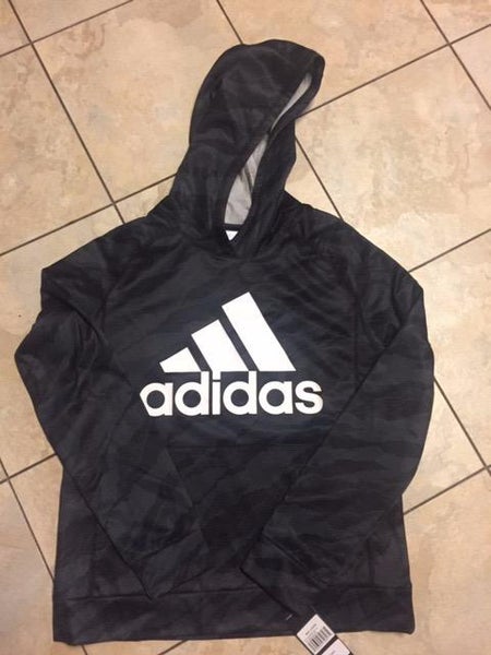 New Adidas - Black Youth Large 14/16 Hoodie