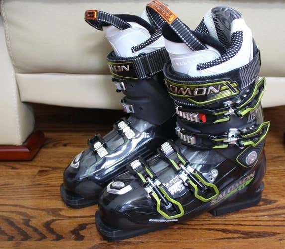 SALOMON IMPACT CS 110 SKI BOOTS SIZE 25.5 MEN SIZE 7.5