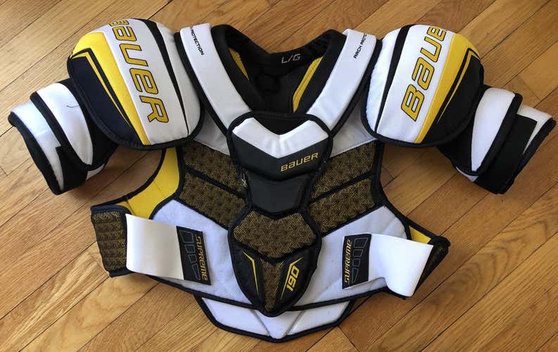 Bauer Supreme 190 Shoulder Pads Senior Large