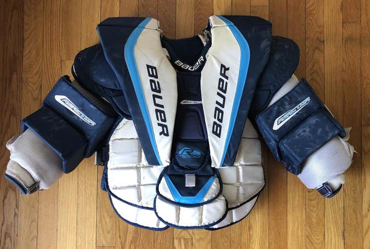 Bauer Reactor 7000 Goalie Chest and Arm Protector Goalie Chest Protector Senior