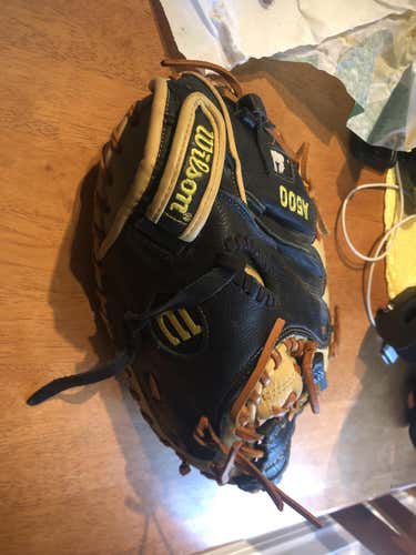 New Wilson A500 Glove (Broke in but never game used)