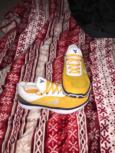 Authentic WVU Baseball Training Shoes. Never Worn