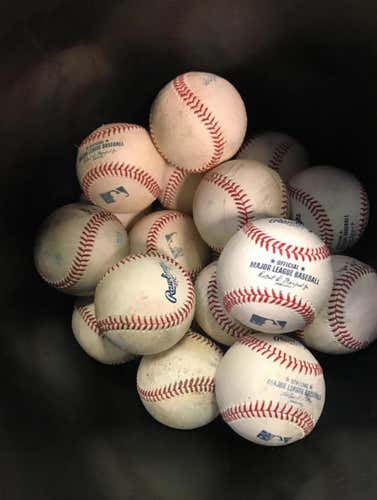 12 MLB Baseballs