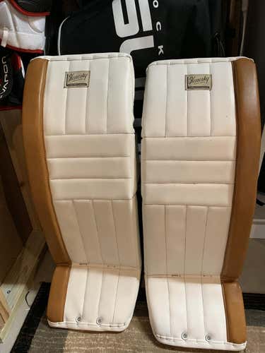 Kenesky Custom Goalie Leg Pads Senior 33.5 plus 2. Used 10 times