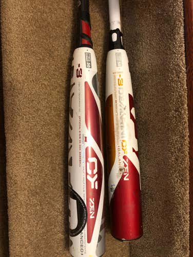 Combo,  2 Bats,  1 New In Wrapper And One Is Used FSOT