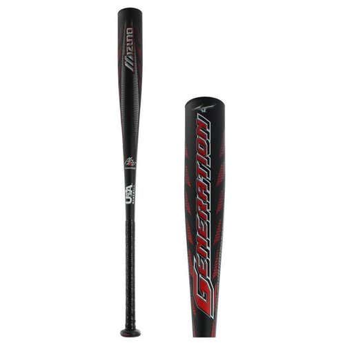 New 2018 Mizuno Generation Bat USA Certified - Quantity of 2