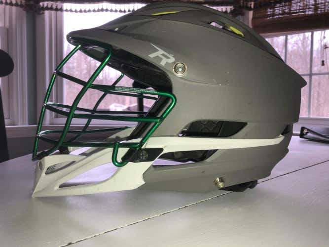 Gray Cascade R Lacrosse Helmet