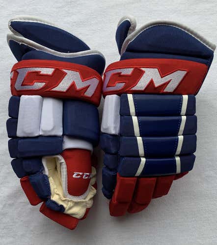 NEW CCM Gloves HG 97XP 14,5 Blue/White/Red