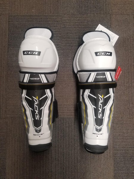 New CCM Tacks 4052 Senior Shin Guards (15")