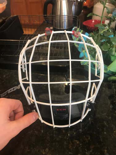 CCM 300 White Cage