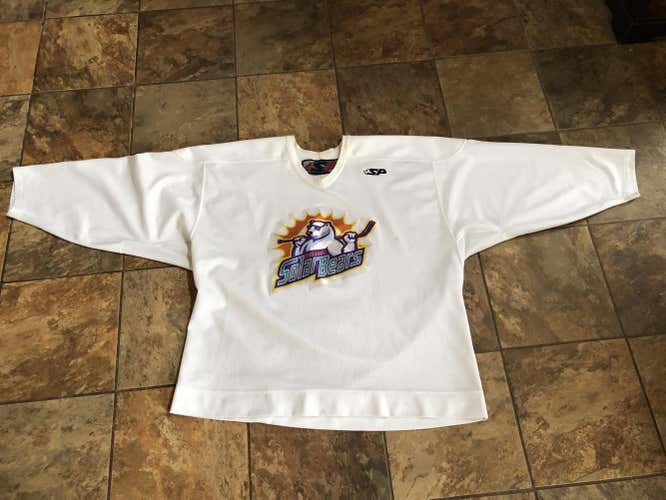 Orland Solar Bears Rare Practice Jersey SP White  Size 56