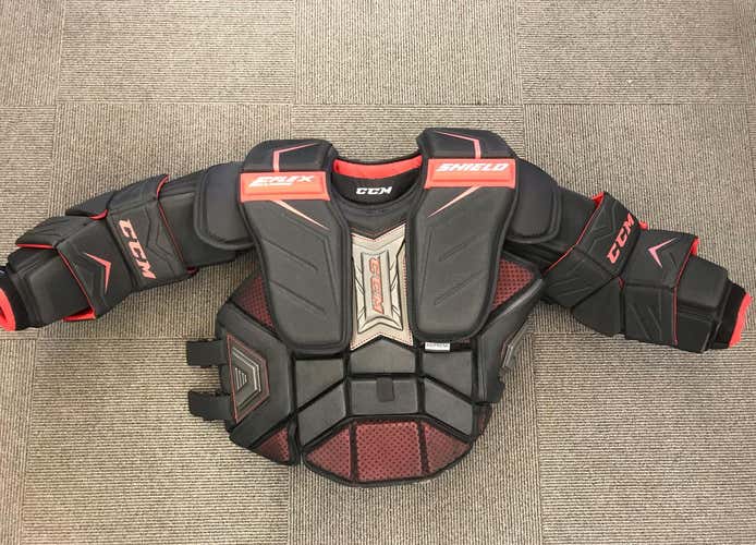 New CCM Extreme Flex Shield Goalie Chest Protector Senior Pro Stock