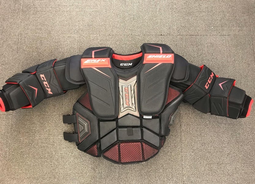 New CCM Extreme Flex Shield Goalie Chest Protector Senior Pro Stock