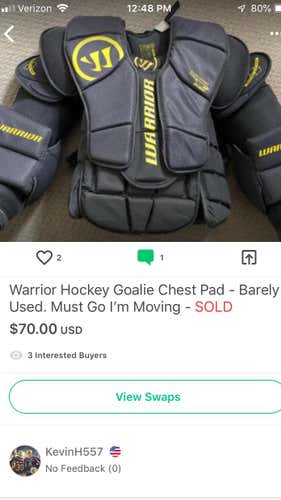 SOLD CHEST PAD