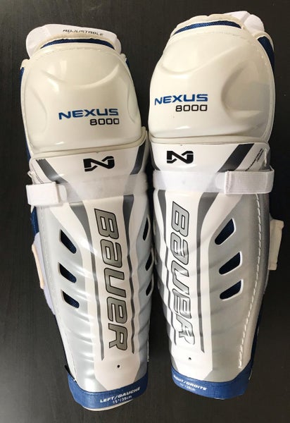 Bauer Nexus 8000 15” Shin Pads (USED TWICE)