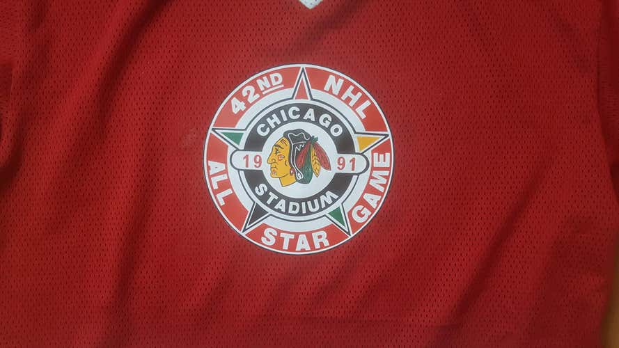 Vintage Chicago Blackhawks All Star Jersey