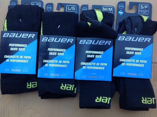 New Bauer Socks  Premium Performance Hockey Skate Socks - '17 Model SIZE S
