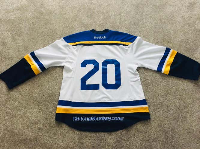 Sr. Reebok Edge Game Jersey Large St. Louis Blues Away Colors