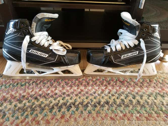 Bauer Supreme S170 Goalie Skates Senior Size 8.5