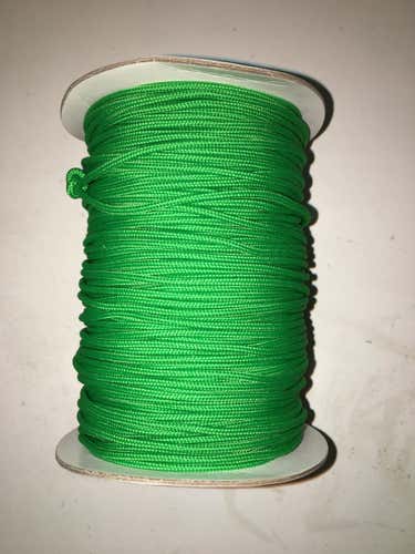 NEW 100 YARDS ( 300 FT ) CROSSLACE SPOOL ( KELLY GREEN )