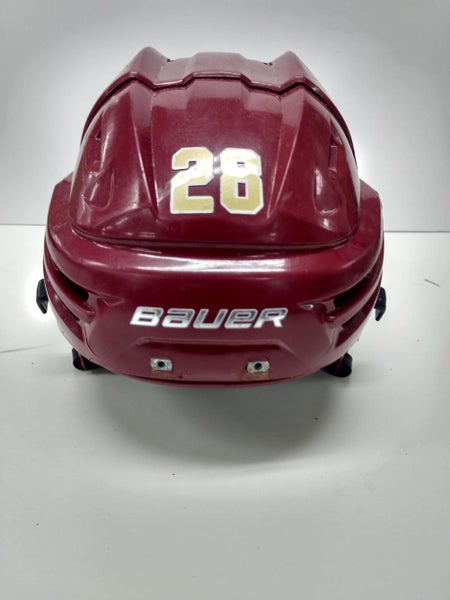 Bauer Re-Akt Helmet Pro Stock --- Boston College