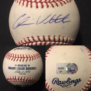 Chris Volstad Signed Autographed MLB Authenticated Baseball Ball - Marlins Pirates Rockies Cubs Sox