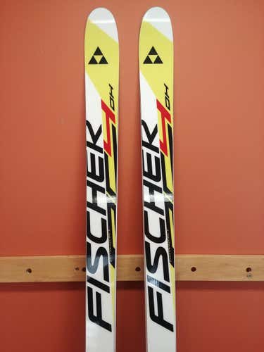 Fischer 2015 RC4 World Cup DH Race Skis : 218cm R>50m : Race Plates Mounted
