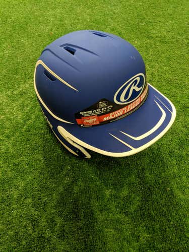 Blue New Rawlings Mach Batting Helmet