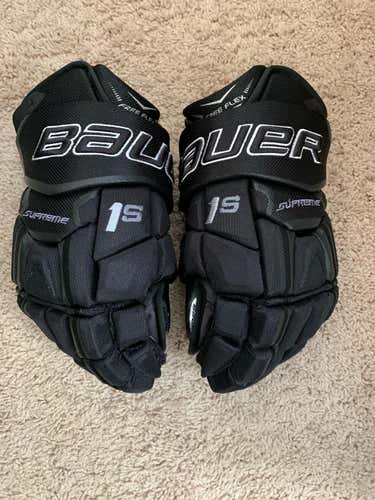 New Bauer 1s Gloves 14’ Black